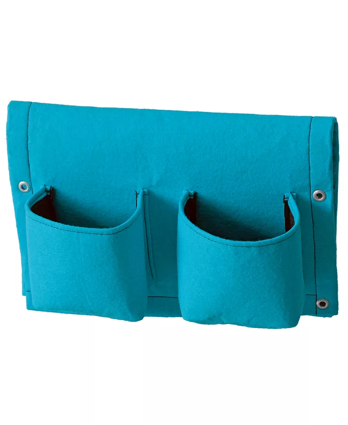 VegTrug Rail Planter 4 Pocket - Blue