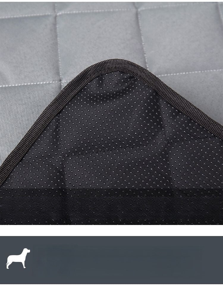 Dog Mat Summer Waterproof Bite-Resistant Oxford Cloth Kennel Sleeping Mat Non-slip Car Pet Cool Mat，Grey