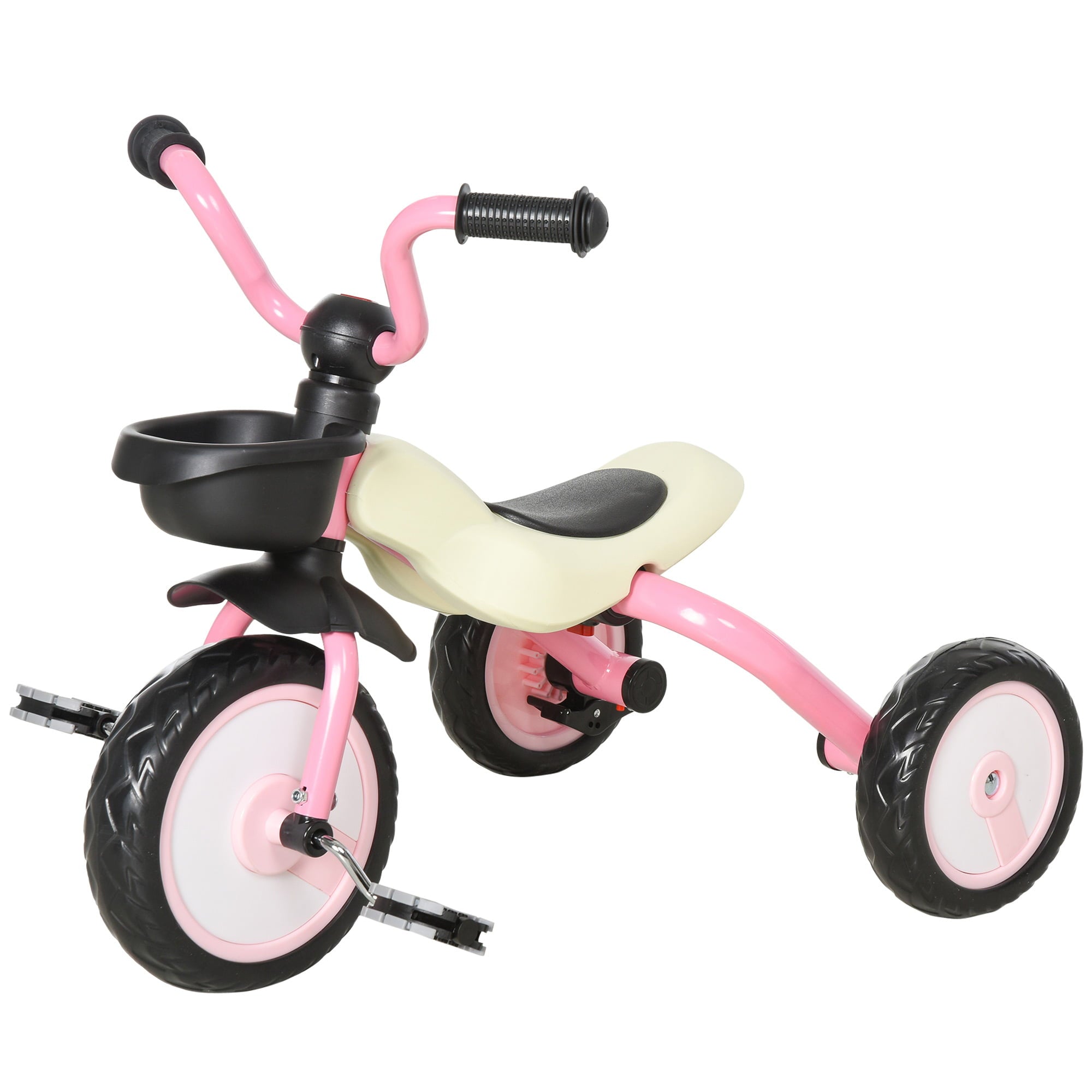 Qaba Foldable Kids Tricycle for 3-5 Years old 3 Wheel Toddler Bike