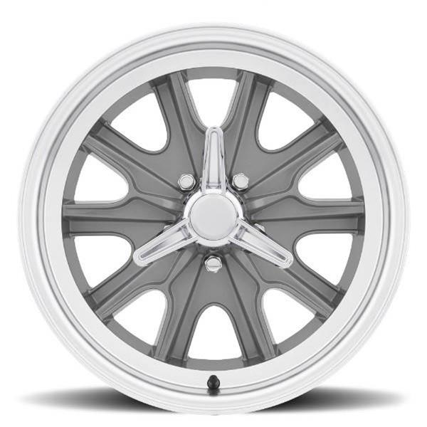 Legendary Wheels LW90-50754B Legendary Wheels HB45 Charcoal Machined Wheels