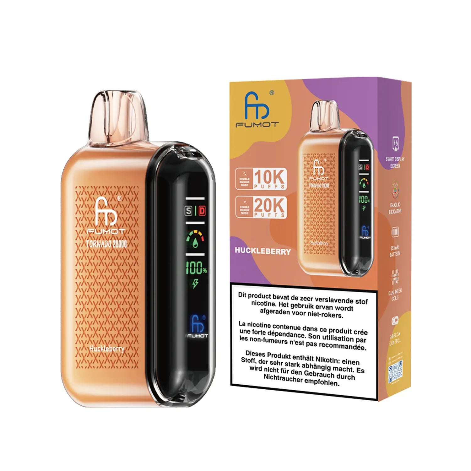 Fumot Tornado Vape 20000 - Huckleberry