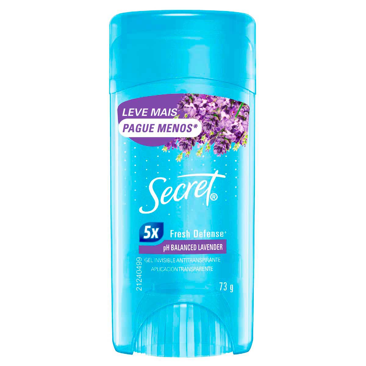 Antitranspirante Gel Lavender Secret 73g Leve Mais Pague Menos