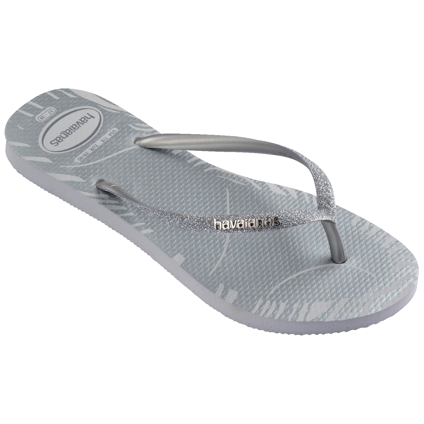 Chinelo Havaianas Slim Glitter Edge