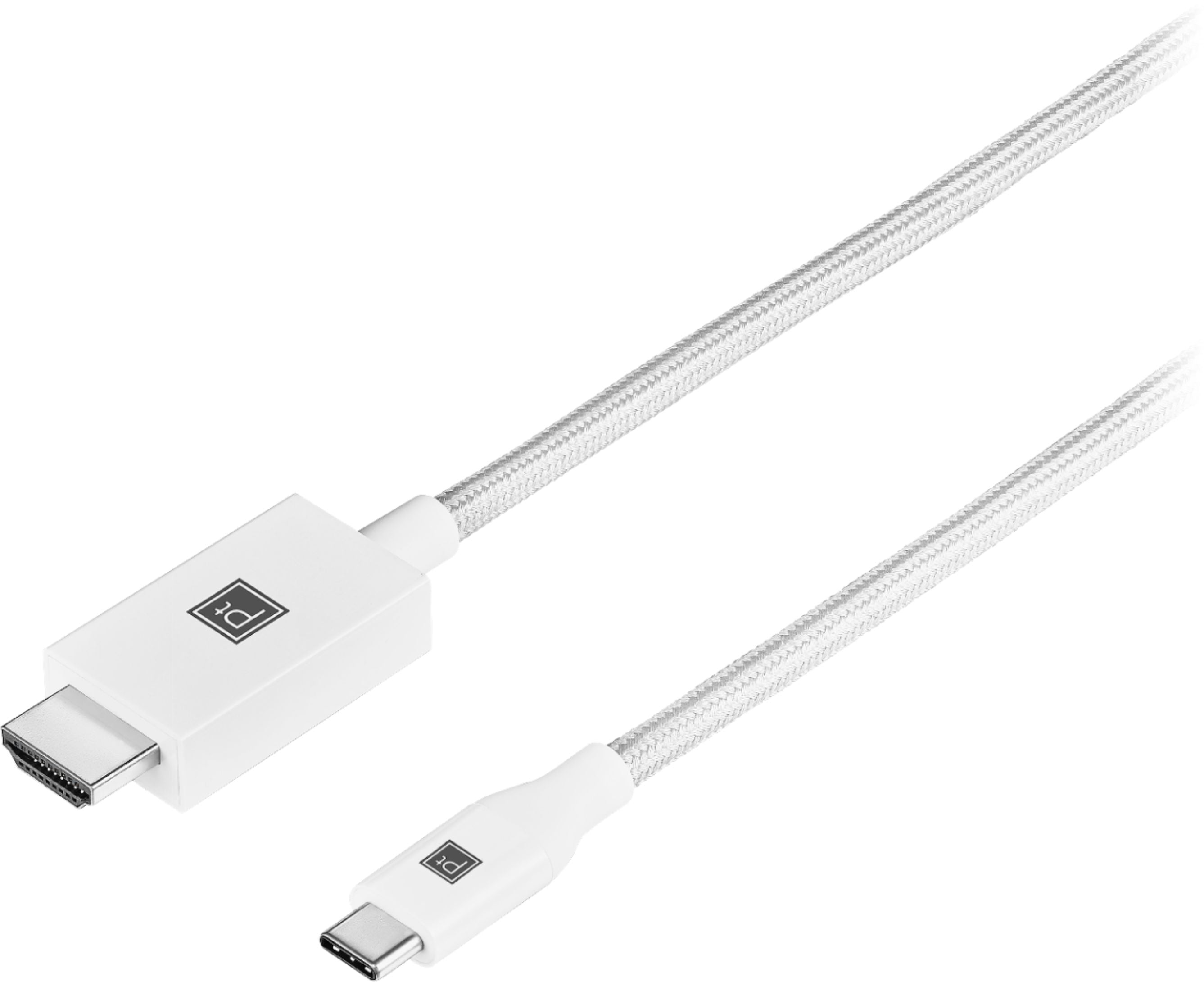 Platinum PT-AFCCHC 2m (6.5 ft.) USB-C to 4K HDMI Cable White