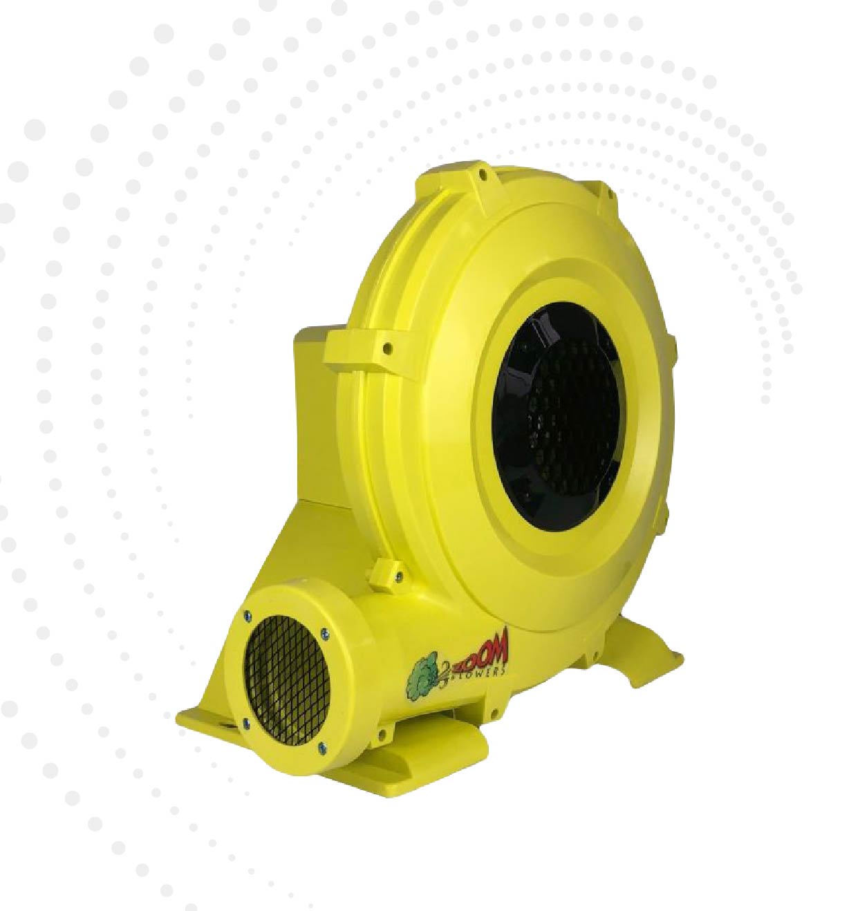 Zoom 1 HP Inflatable Bounce House Blower Air Pump Fan， W4L 750 Watt