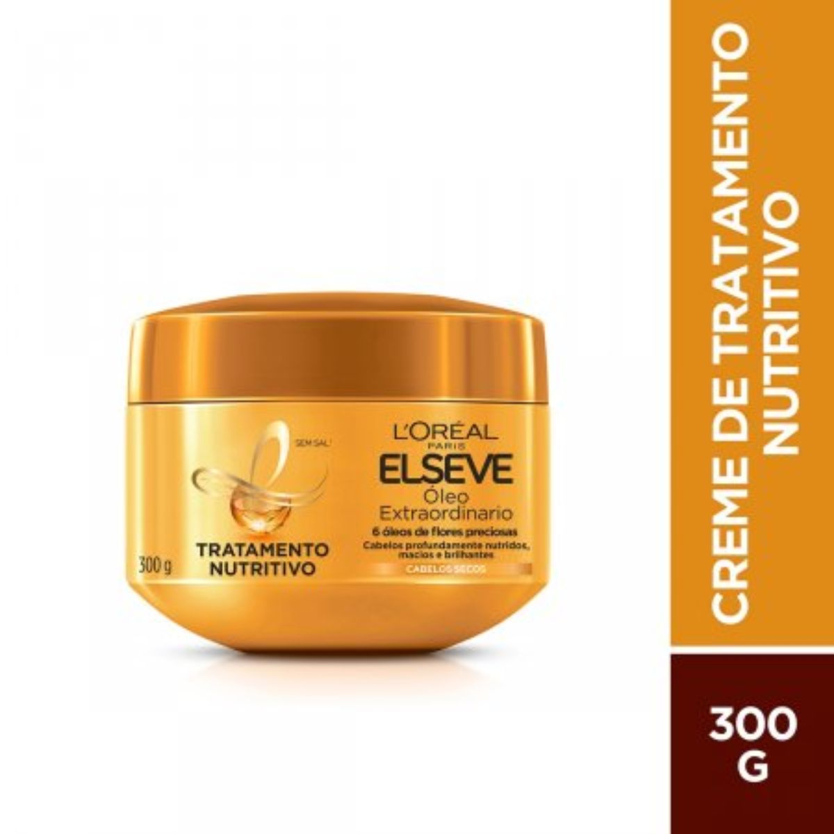 Creme de Tratamento Elseve Oleo Extraordinario Nutricao Intensa 300g
