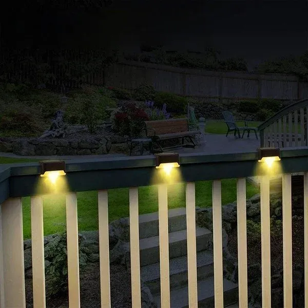 LED Solar Lamp Path Staircase Outdoor Waterproof Wall Light🔥BUY MOR