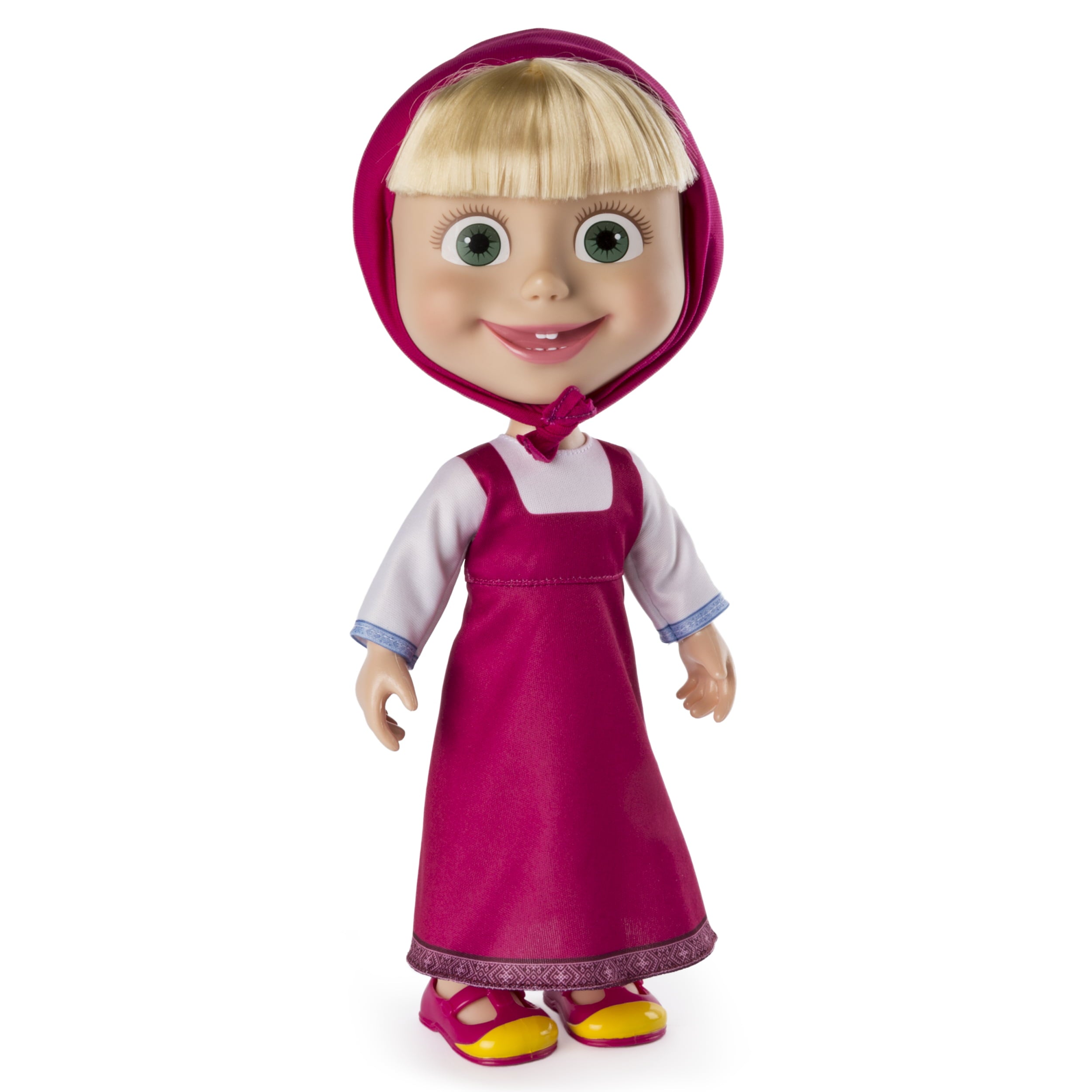 Masha and the Bear - 12” Giggle and Play Masha - Interactive Doll