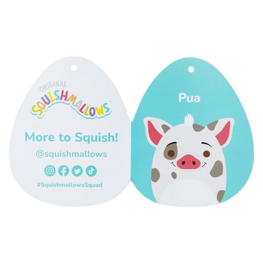 Squishmallows Disney Pua the Pig from Moana 6.5