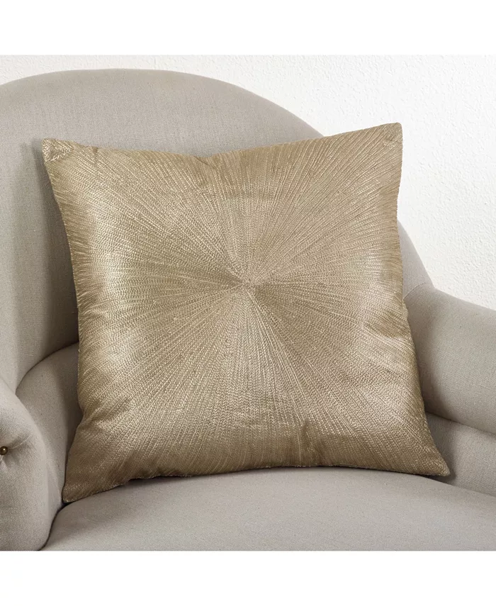 Saro Lifestyle Starburst Decorative Pillow， 20