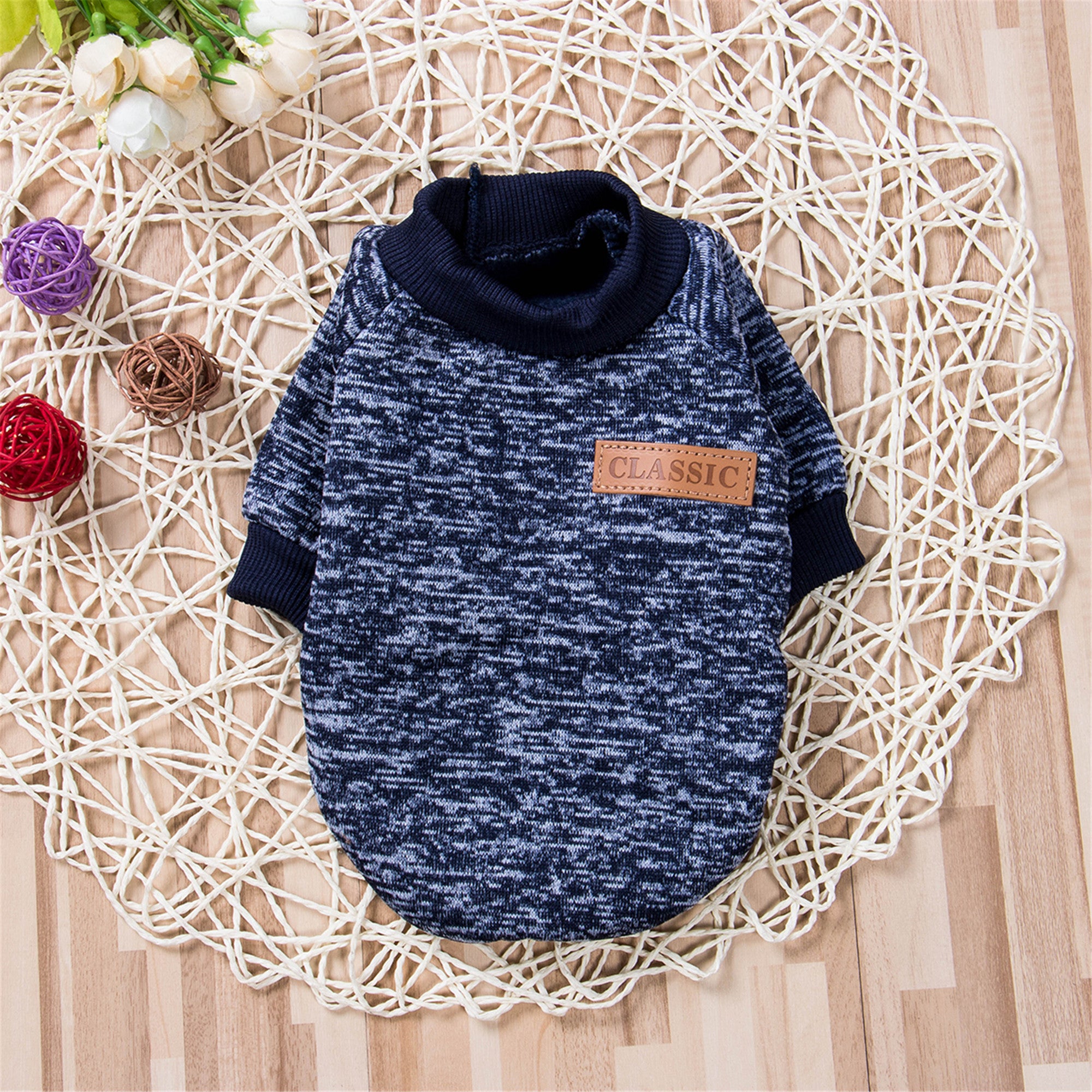 SUNSIOM Small Dog Clothes Pet Cotton Sweater Puppy Warm Apparel Coat