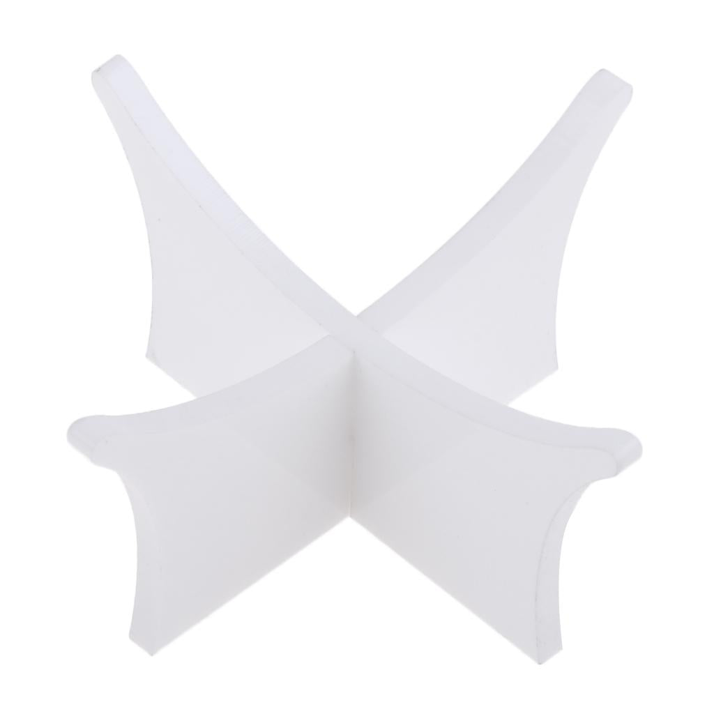 Deluxe Ball Stand - Holds Football， Basketball， Volleyball， Bowling Soccer Ball - Display Holder - Choose of Colors White