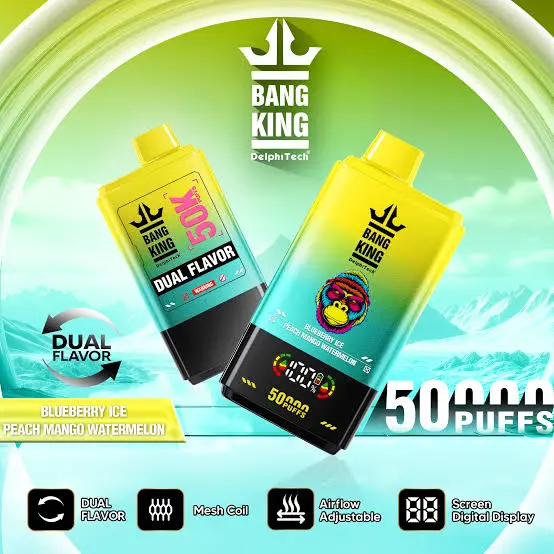 🔥 Bang King 50K Puffs Double Flavours Disposable Vape