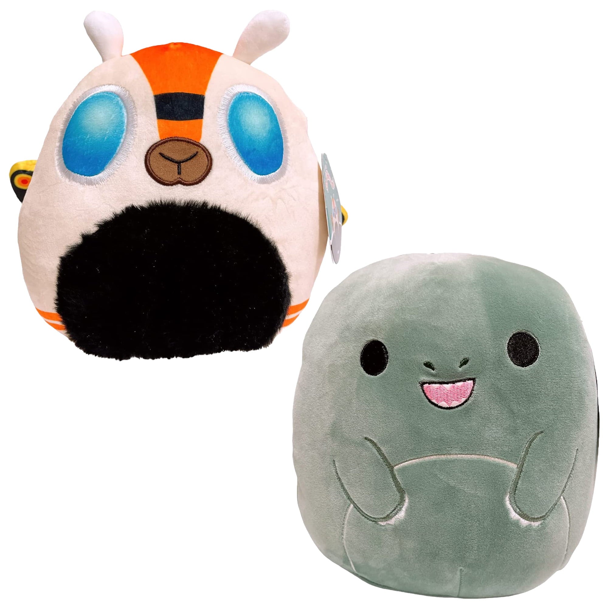 Squishmallows Official KellyToy 8 inch Godzilla and Mothra Bundle