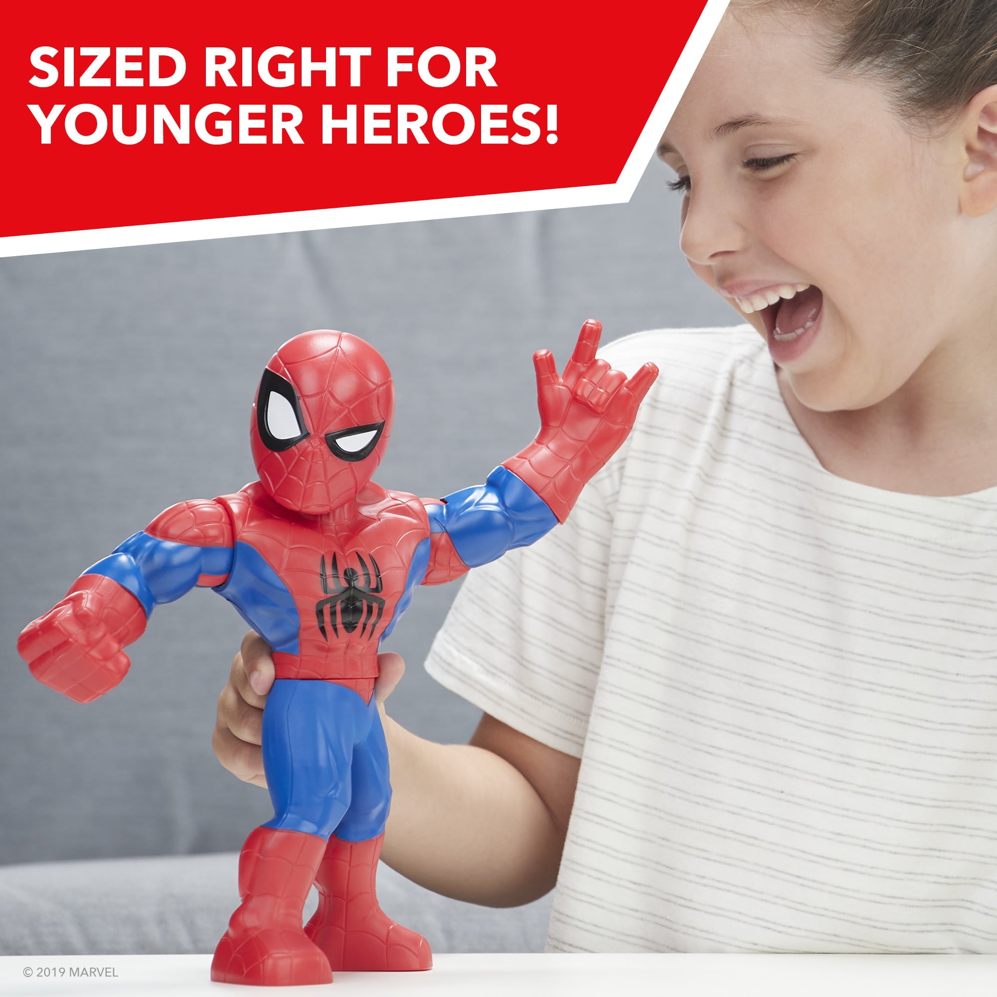 Marvel Super Hero Adventures Mega Mighties Spider-Man 10-inch Action Figure