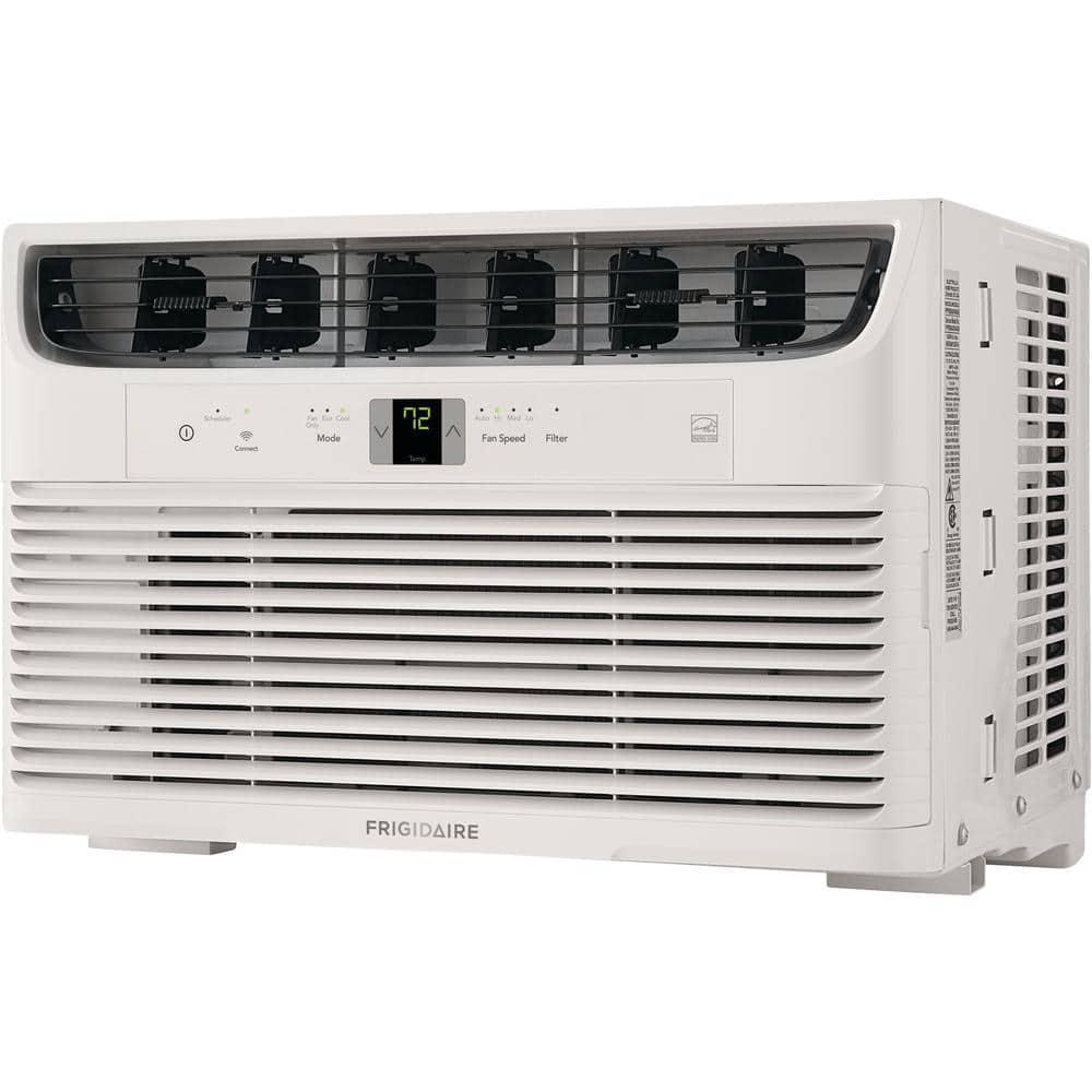 Frigidaire 6000 BTU WindowMounted Room Air Conditioner in White with WiFi