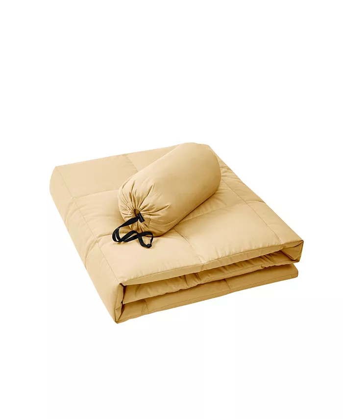 Royal Luxe Packable DownThrow with Storage Bag， 60