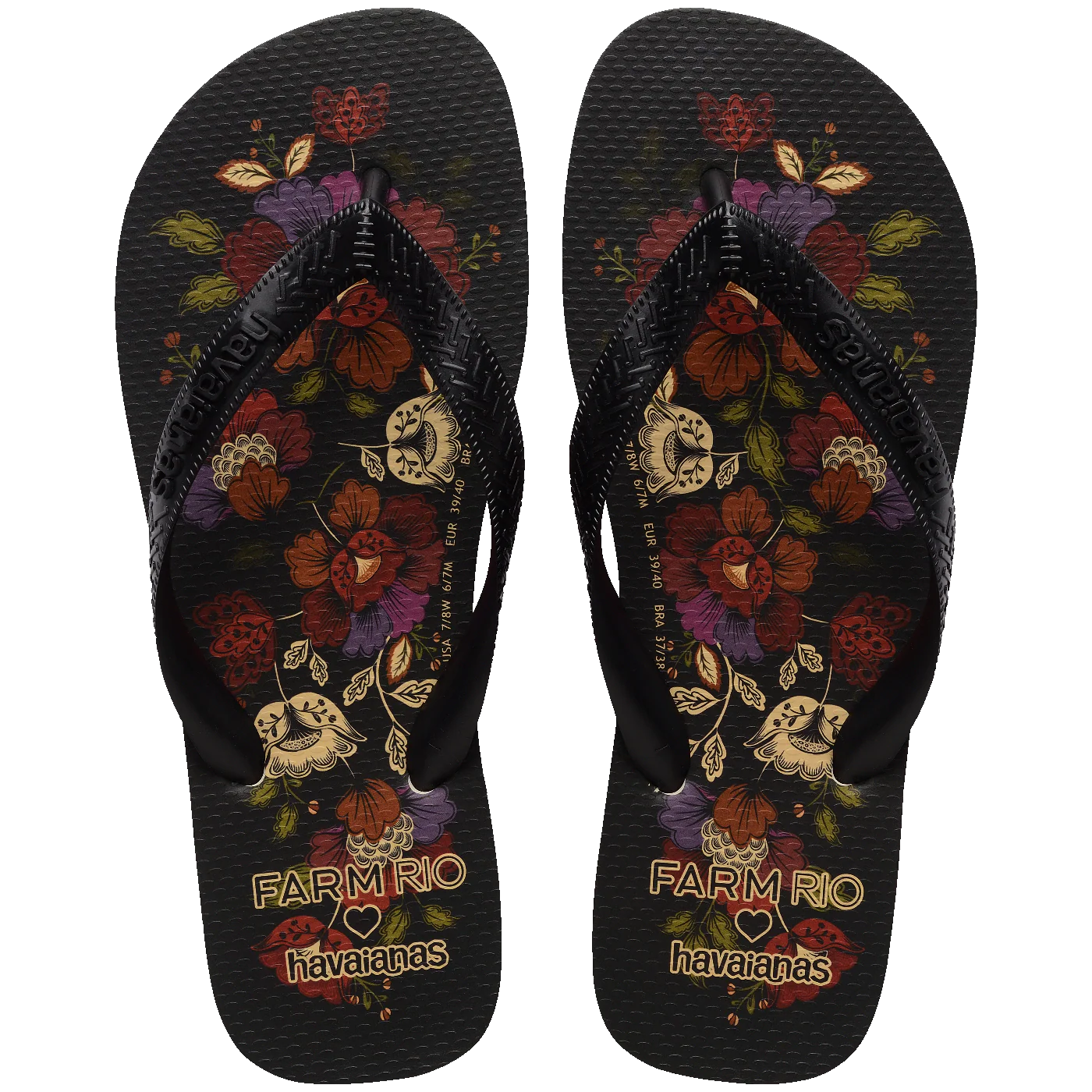 Chinelo Havaianas Farm Flor de Fita