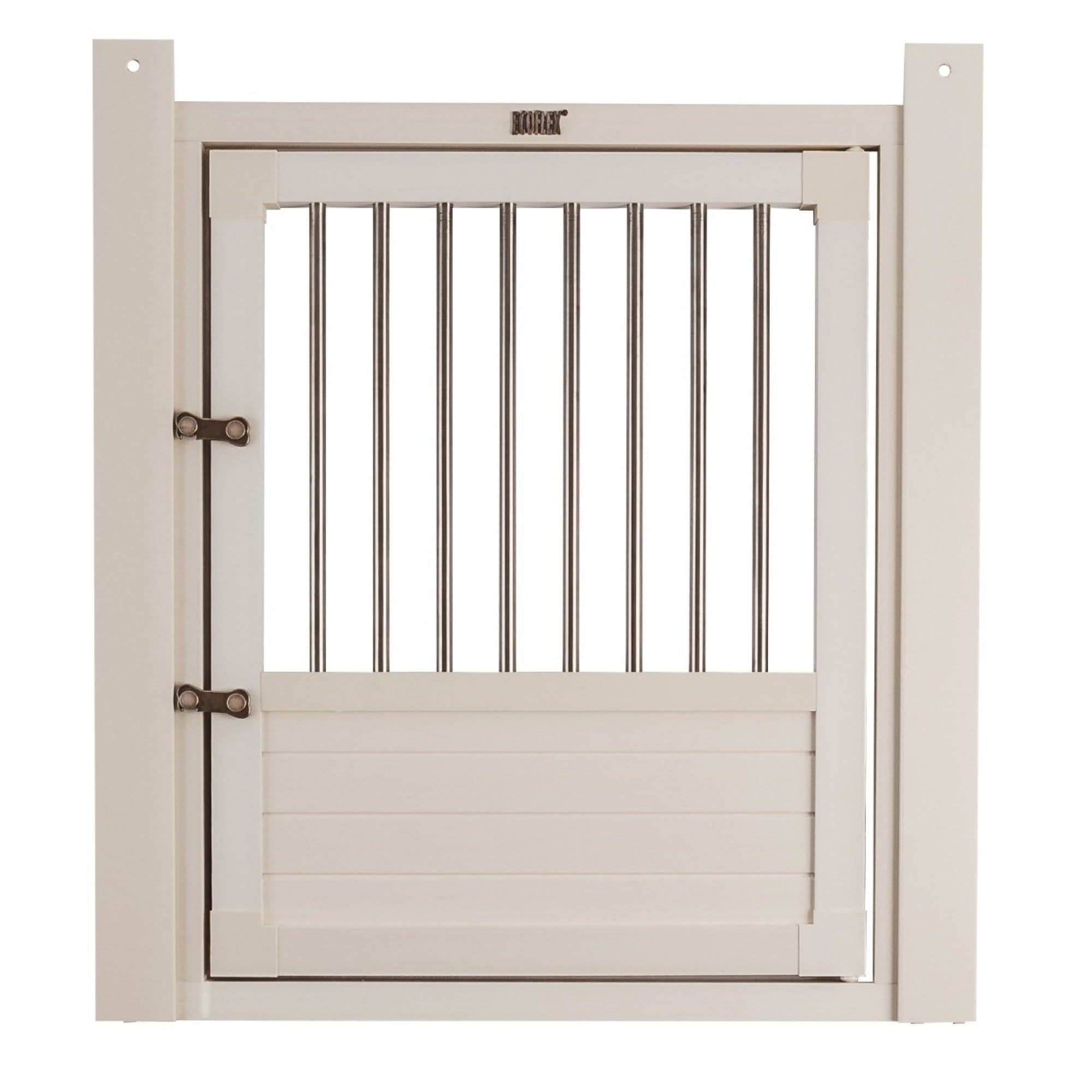 ECOFLEX Dog Crate End Table - Antique White Large