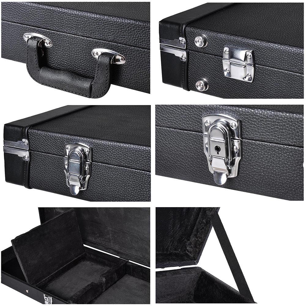 Yescom Lockable Universal Electric Guitar Hard-Shell Case 41