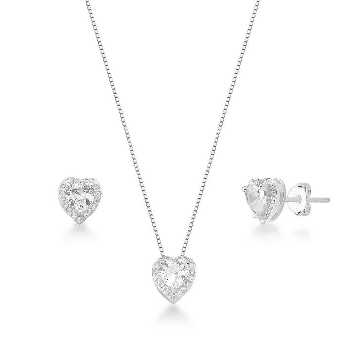 Conjunto Coração Passante Cravej.