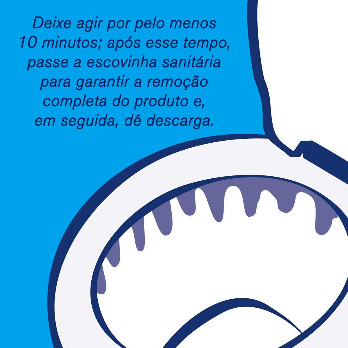 Desinfetante Sanitario Liquido Harpic Power Plus Marine 500ml