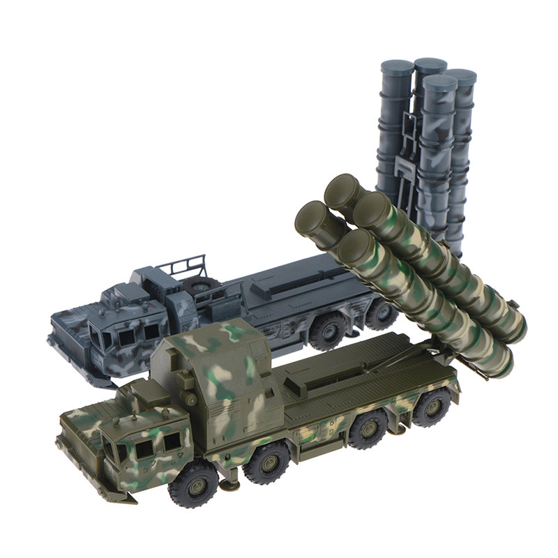 MageCrux 1PC 1:72 Army s-300 missile systems radar vehicle assembled military car model toy