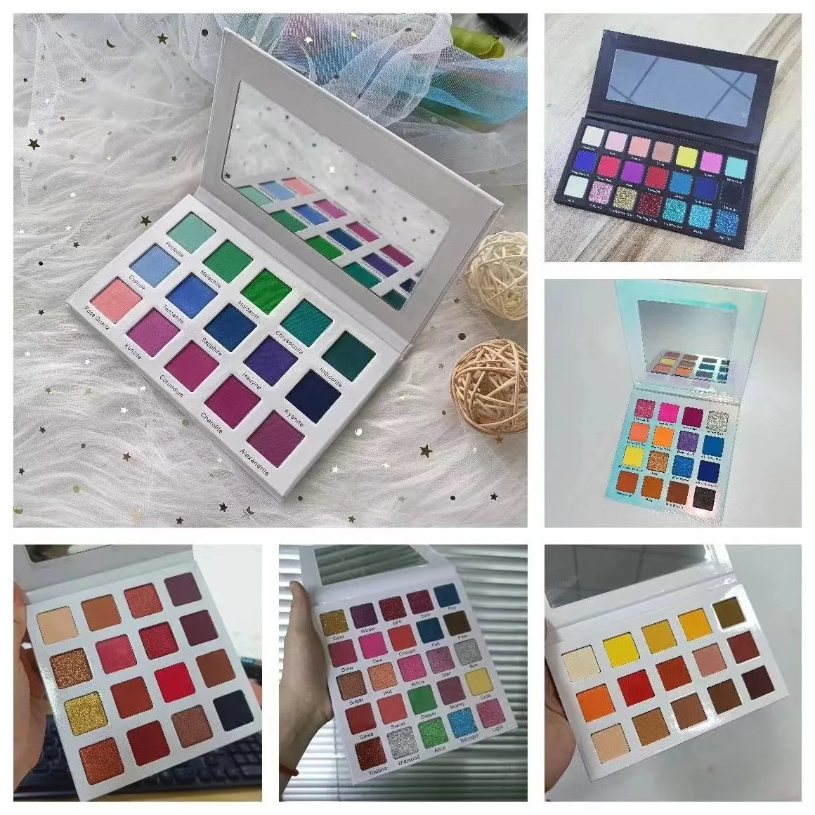 18 Highly Pigmented Shimmer Matte Colors Eyeshadow Palette
