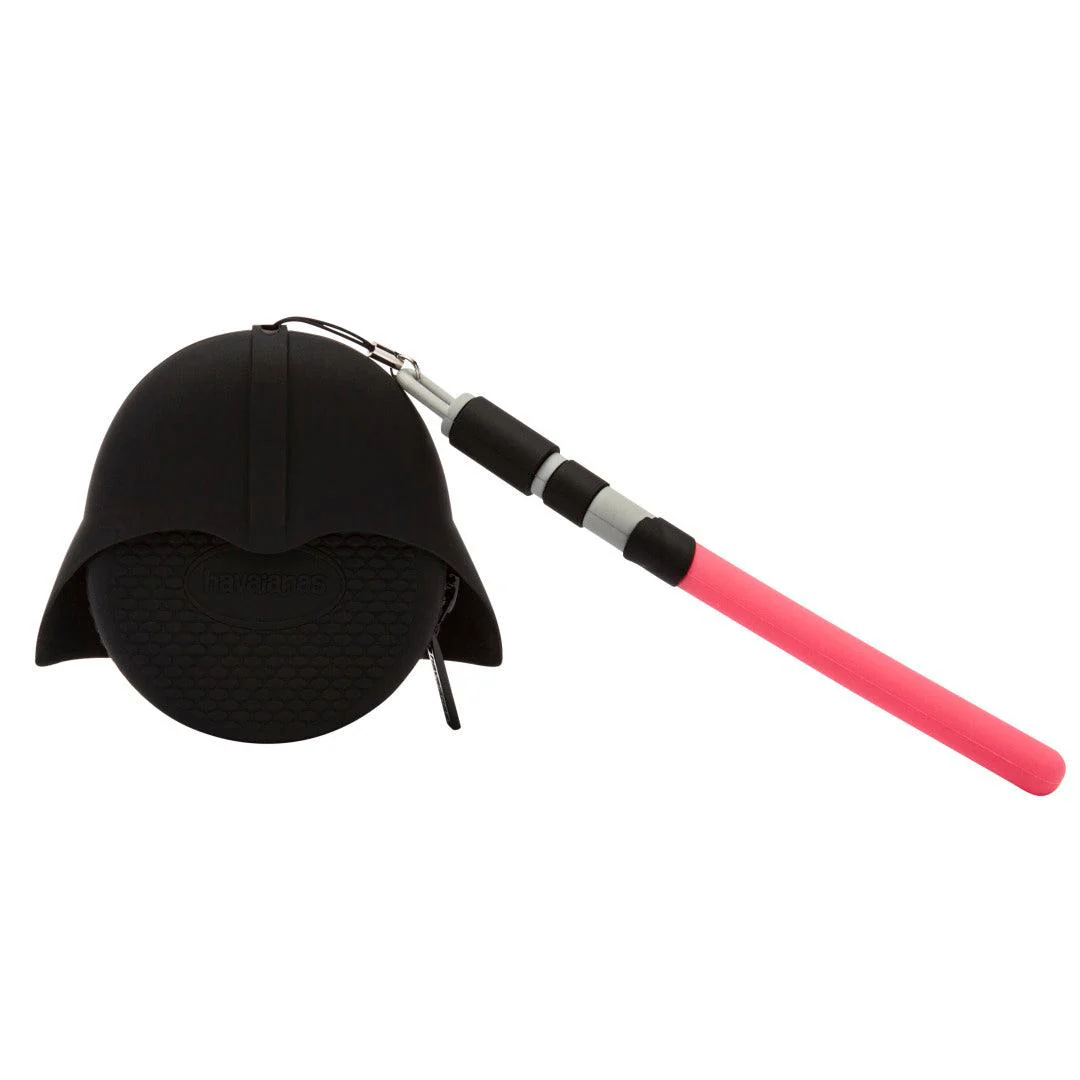 Porta Fone de Ouvido Havaianas Star Wars Darth Vader Preto