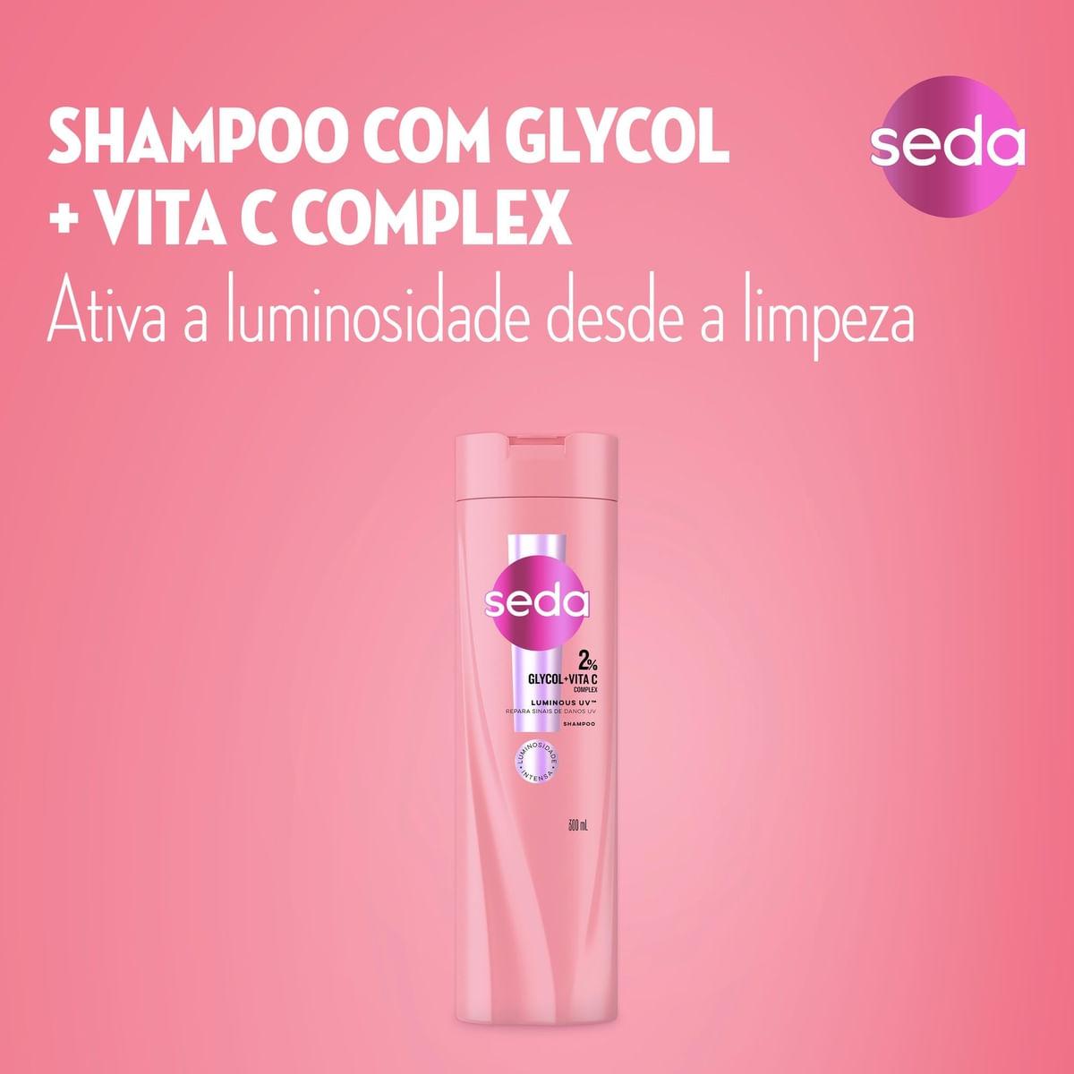 Shampoo Seda Luminous UV 300ml