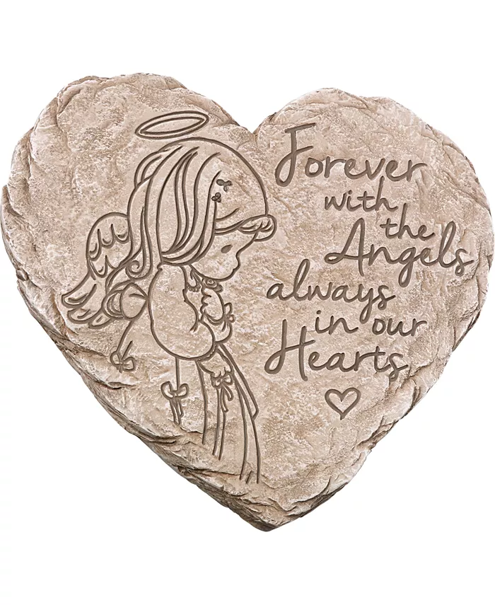 Precious Moments Memorial Angel Garden Stone