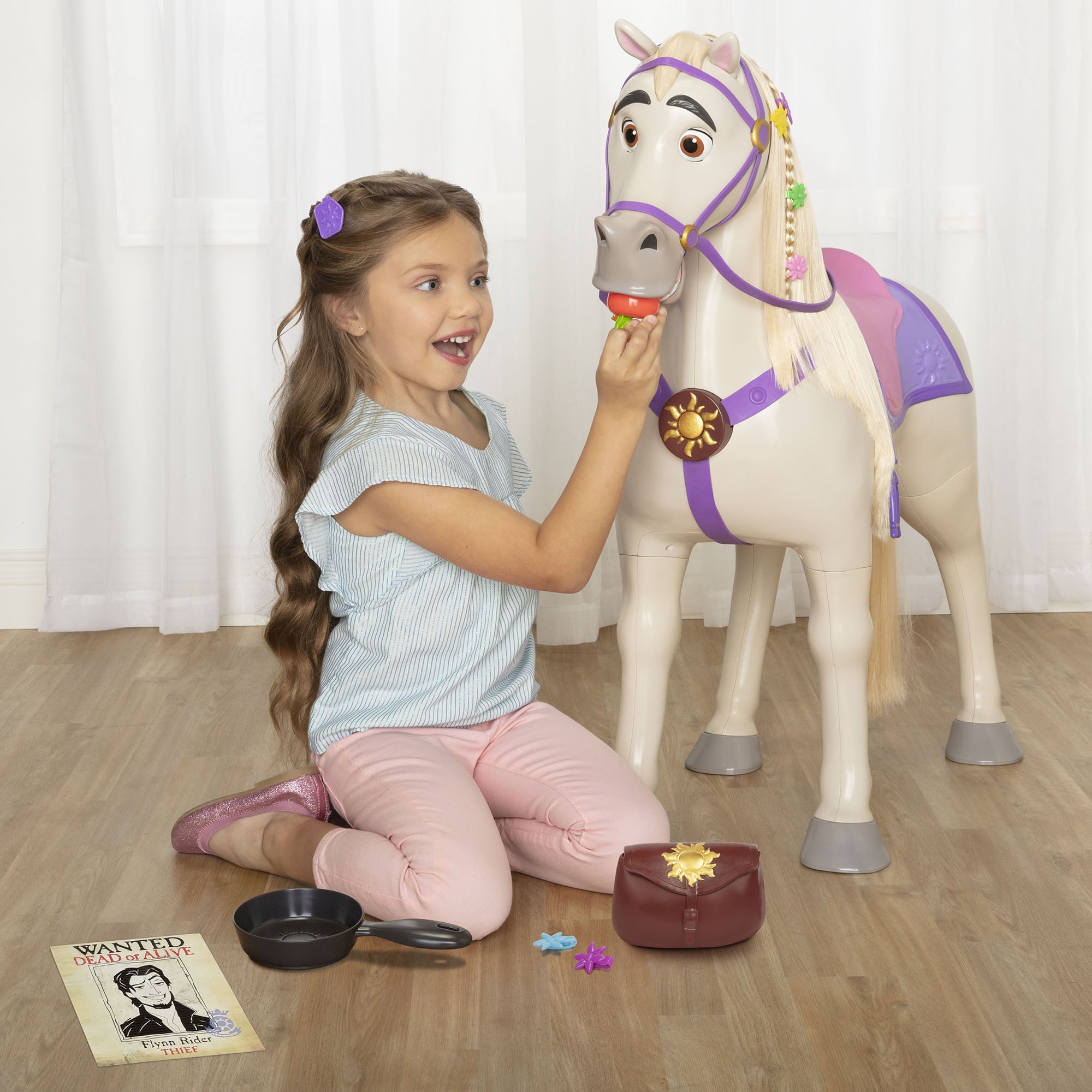 Disney Princess 32 inch Interactive Many Moods Maximus Horse (Unassembled/Closed Box)