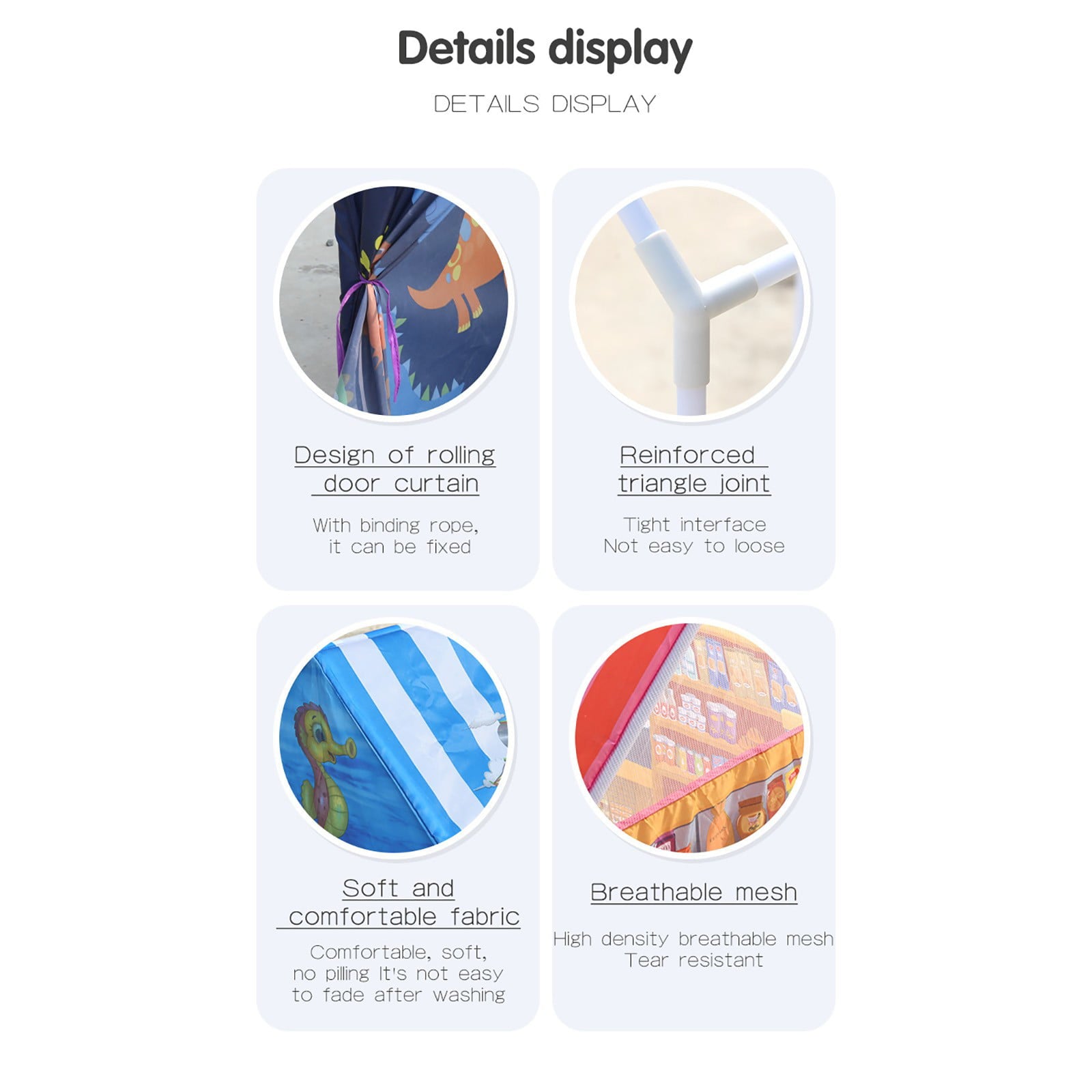 Fridja Dinosaur Children's DIY Tent Play Tent Kids Pretend Playhouse