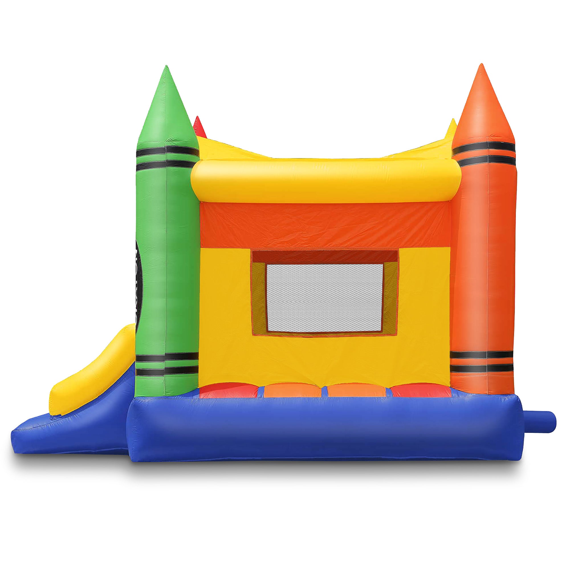 Cloud 9 Crayon Bounce House - Commercial Grade Inflatable Bouncer