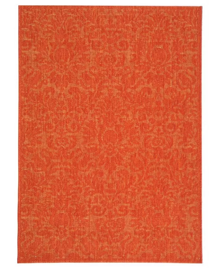 Safavieh Courtyard Red 8' x 11' Sisal Weave Outdoor Area Rug