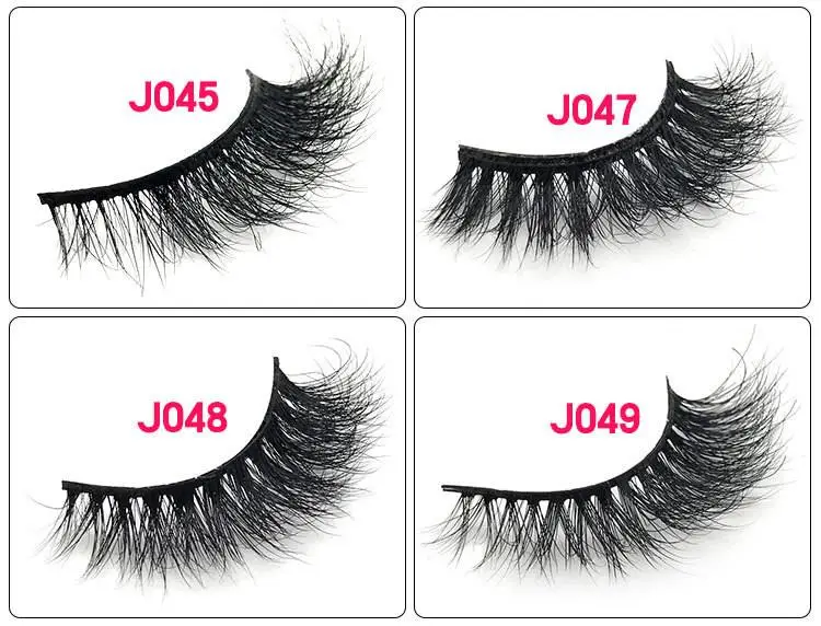 25 mm 3d Mink Lashes Natural False Eyelashes