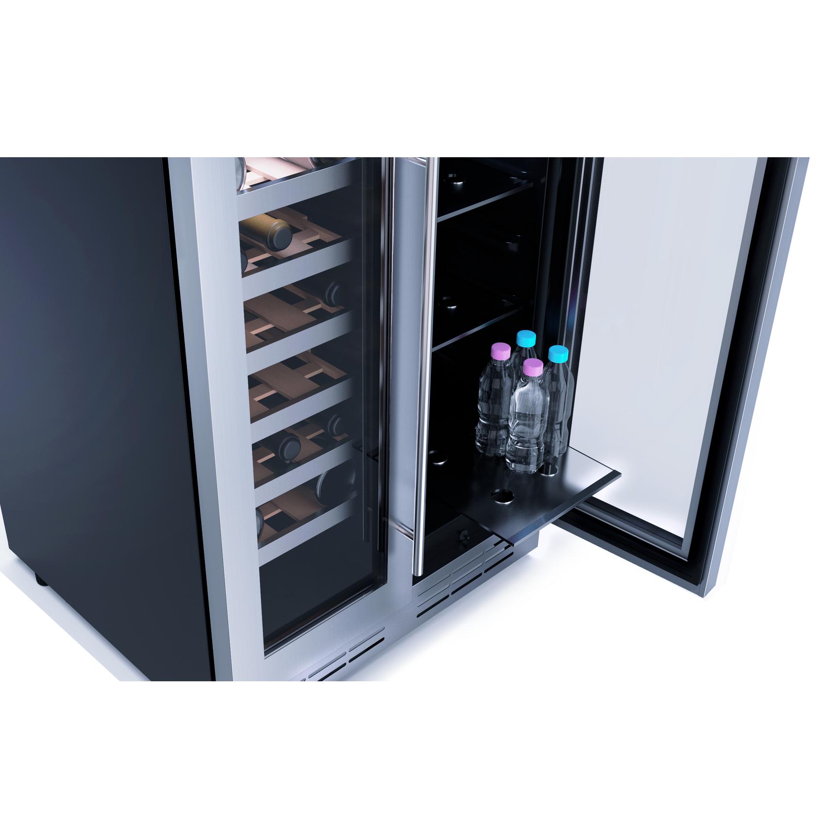 Elica Riserva 4.8 cu.ft. Freestanding Beverage and Wine Center EBF52SS1