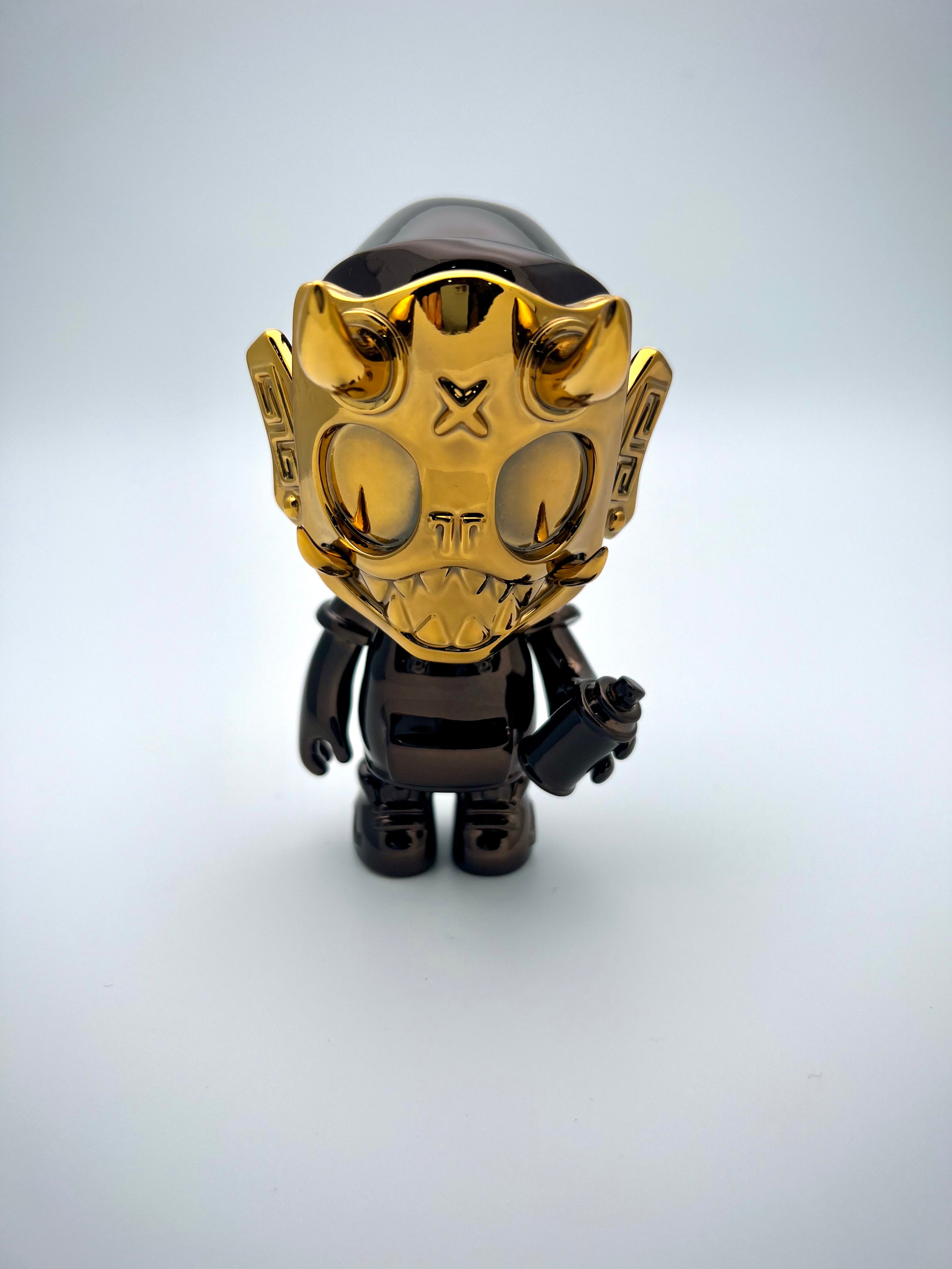 Chrome Dome Puck by Chris Dokebi