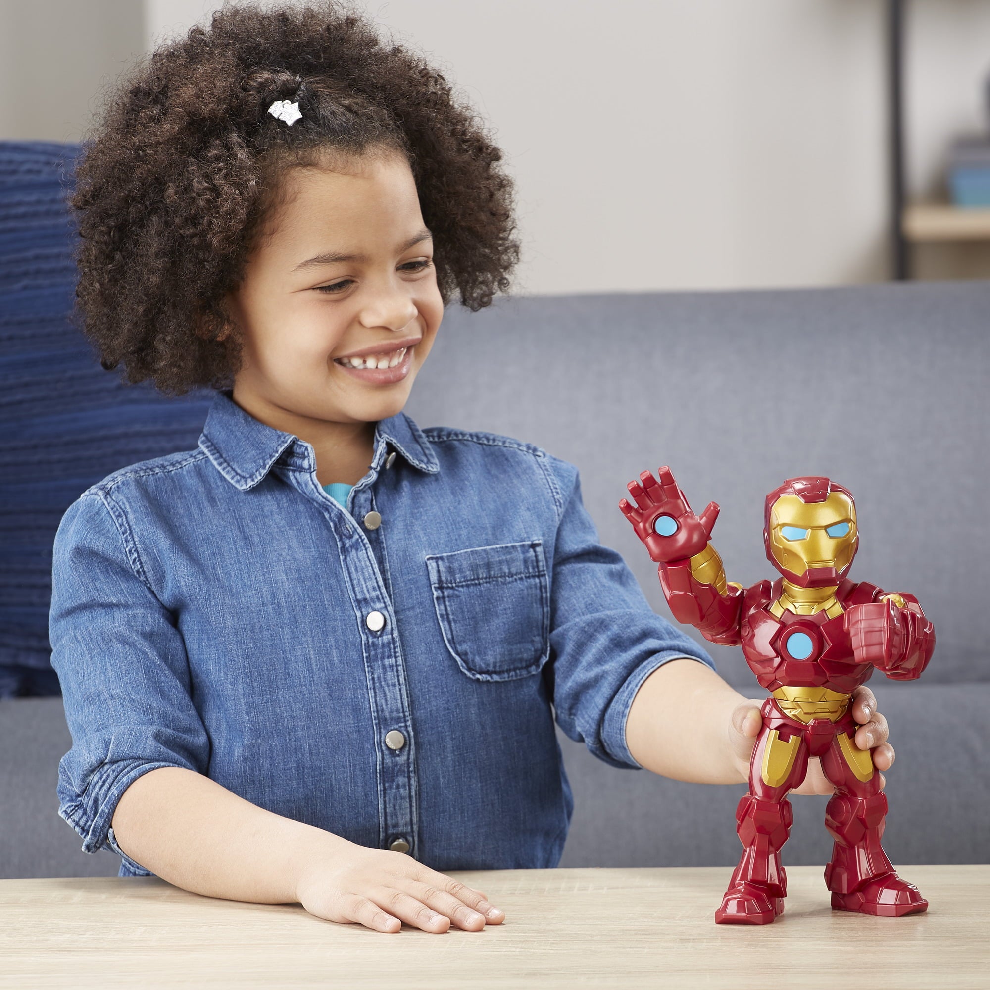 Playskool Heroes Marvel Super Hero Adventures Mega Mighties Iron Man Figure