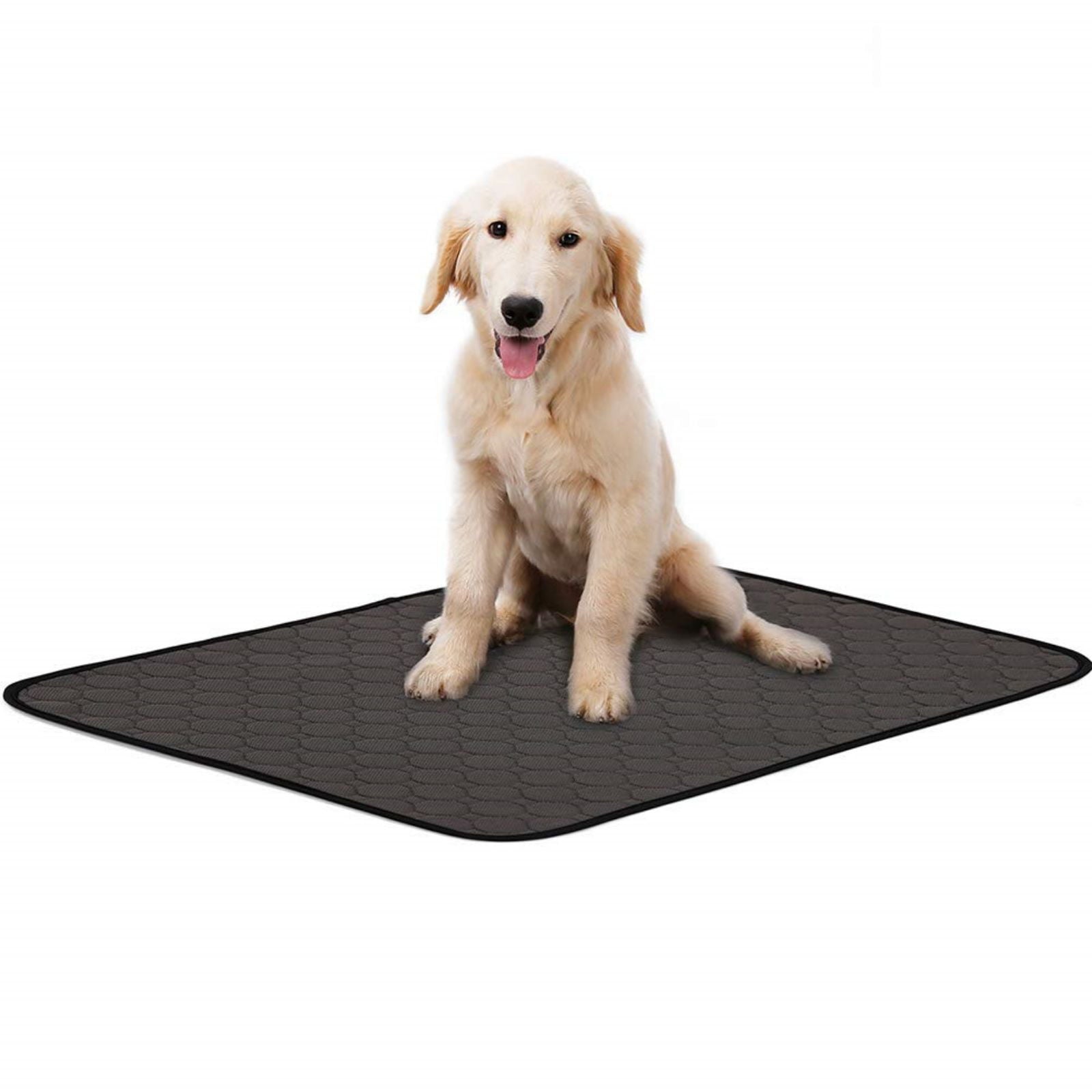 IDOMIK Dog Mat Pet Pad Waterproof Dog Bed Mat Crate Kennel Pad Sleeping Mattress for Small Medium and Large Dogs Cats Washable Pet Mat for Eating Bowls， Dog Cages， Cars and Sofa