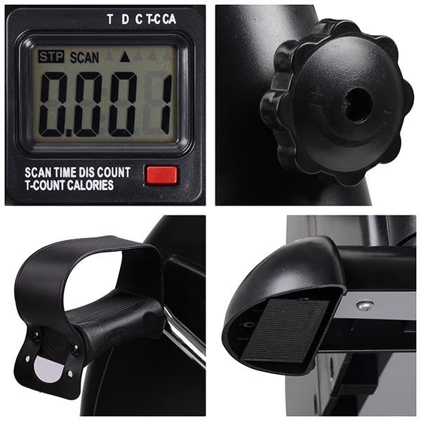 Yescom Portable Pedal Exercise Machine w/ LCD Display