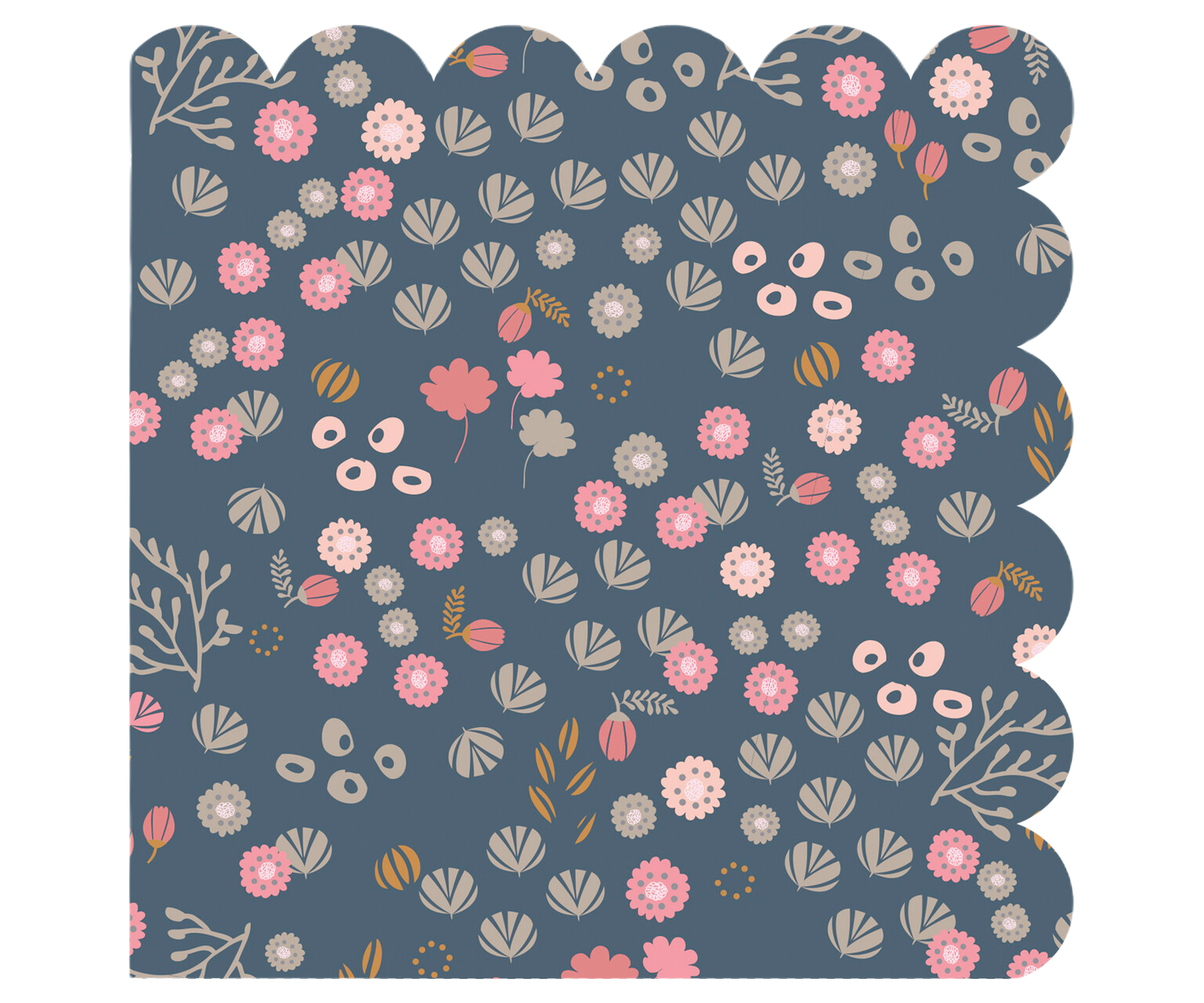 Petites Fleurs Napkins, Blue