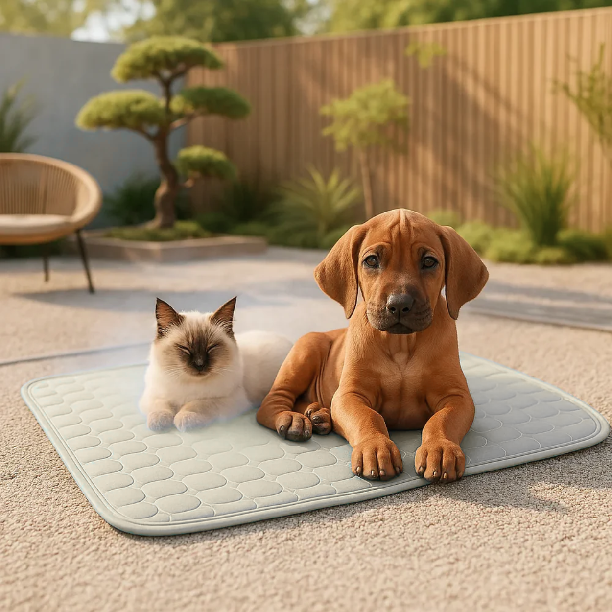 Cooling Pet Mat for Dogs & Cats | Anti-Overheating Summer Pad Available in 6 Colors