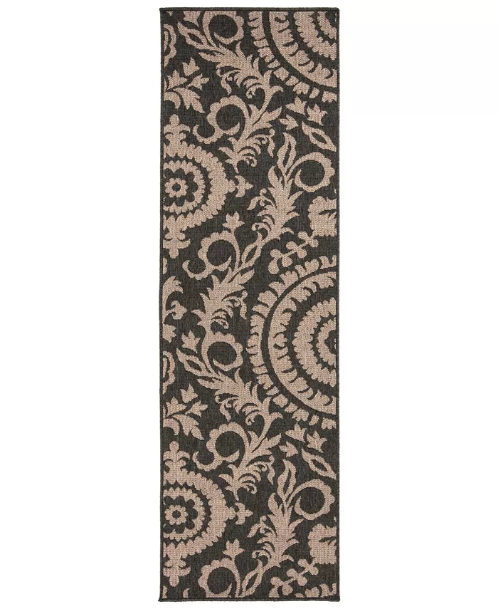 Surya Alfresco ALF-9615 Black 2'3