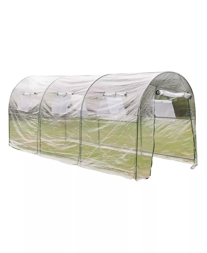vidaXL Outdoor Greenhouse Large Portable Gardening Plant Hot House