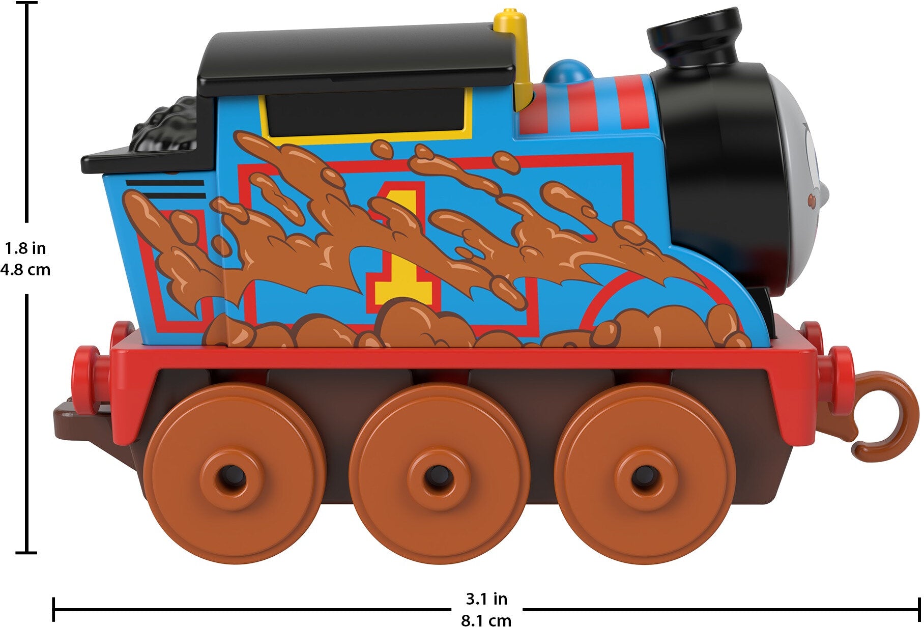 Fisher-Price Thomas and Friends Mud Run Thomas Push-Along Engine