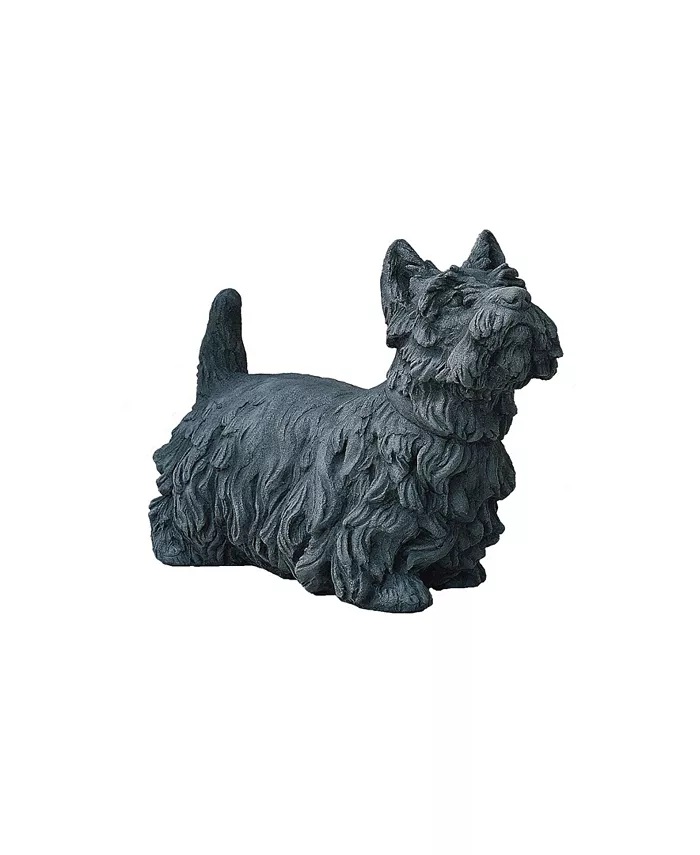 Campania International Angus Scotty Dog Garden Statue