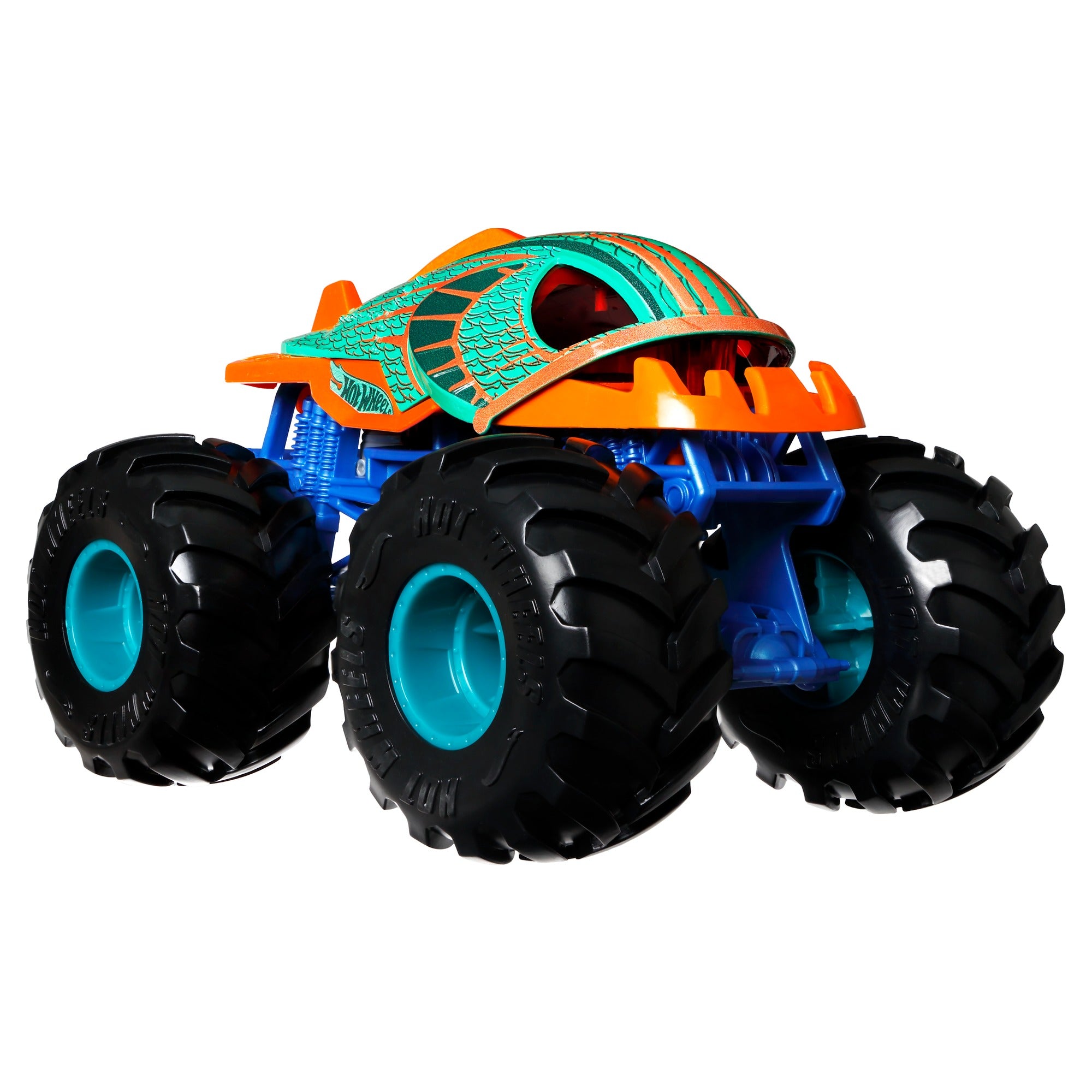 Hot Wheels Monster Trucks 1:24 Scale Vehicles， Collectible Die-Cast Toy Trucks