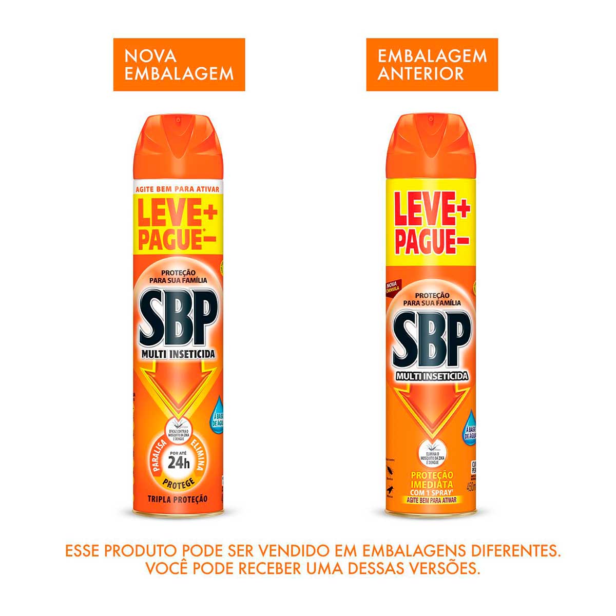 SBP Multi Inseticida Aerossol 450ml Leve+ Pague