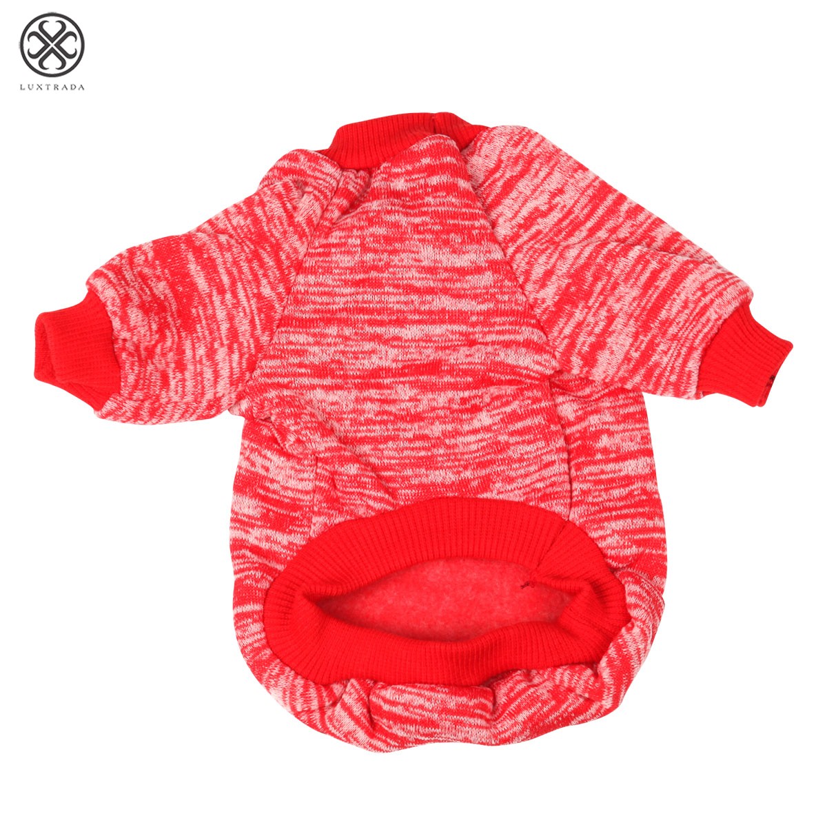 Luxtrada Pet Dog Classic Knitwear Sweater Fleece Coat Soft Thickening Warm Pup Dogs Shirt Winter Pet Dog Cat Clothes Soft Puppy Customes Clothing Winter Doggie Sweatshirt for Small Dogs